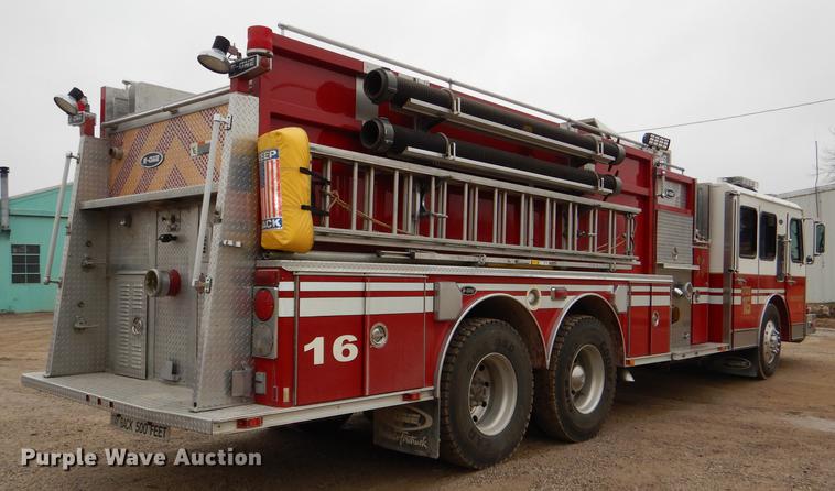image for item DD8998 1990 E-one fire truck