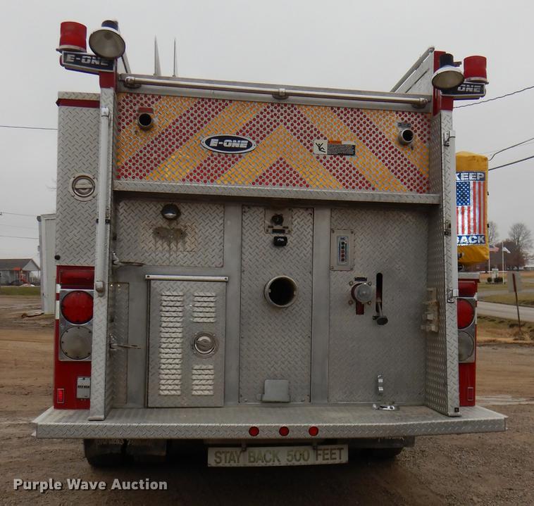 image for item DD8998 1990 E-one fire truck