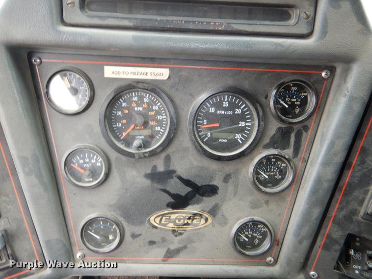 image for item DD8998 1990 E-one fire truck