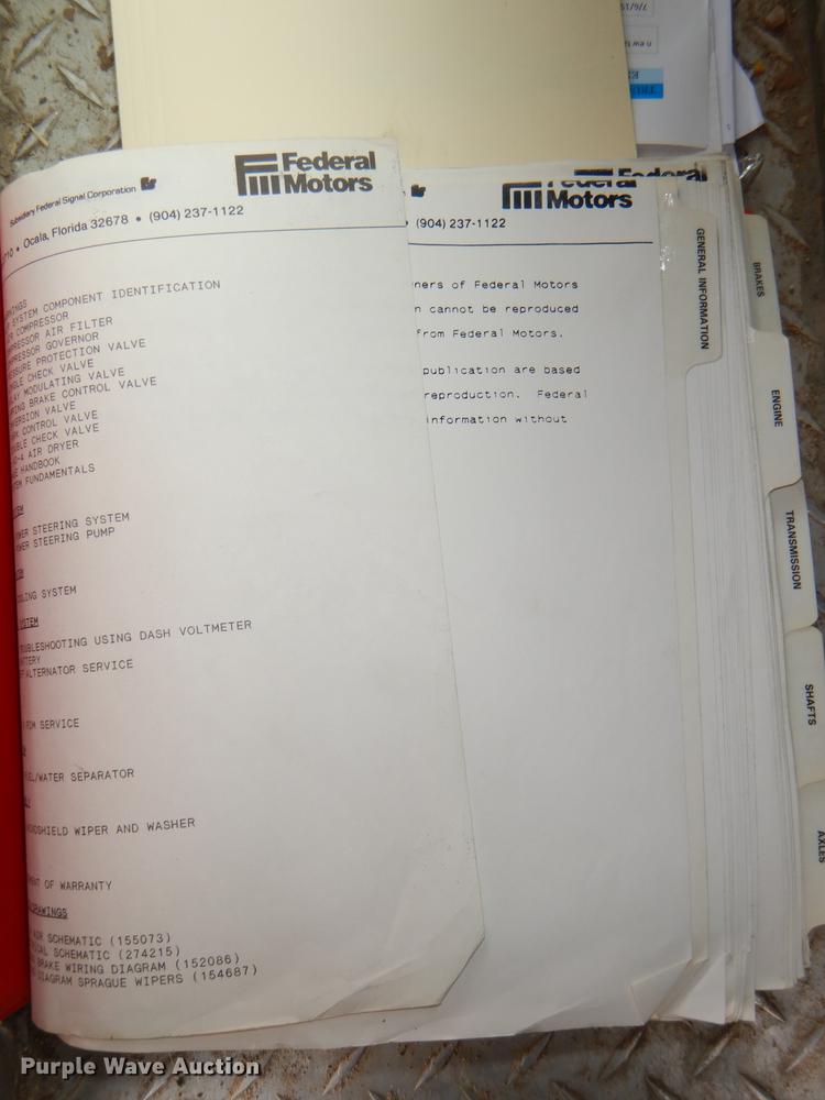 image for item DD8998 1990 E-one fire truck