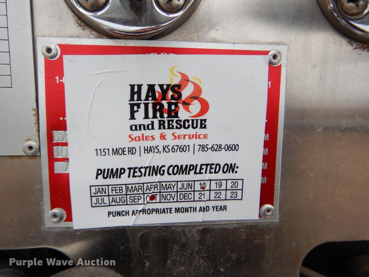 image for item DD8998 1990 E-one fire truck