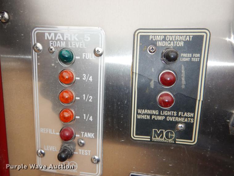 image for item DD8998 1990 E-one fire truck