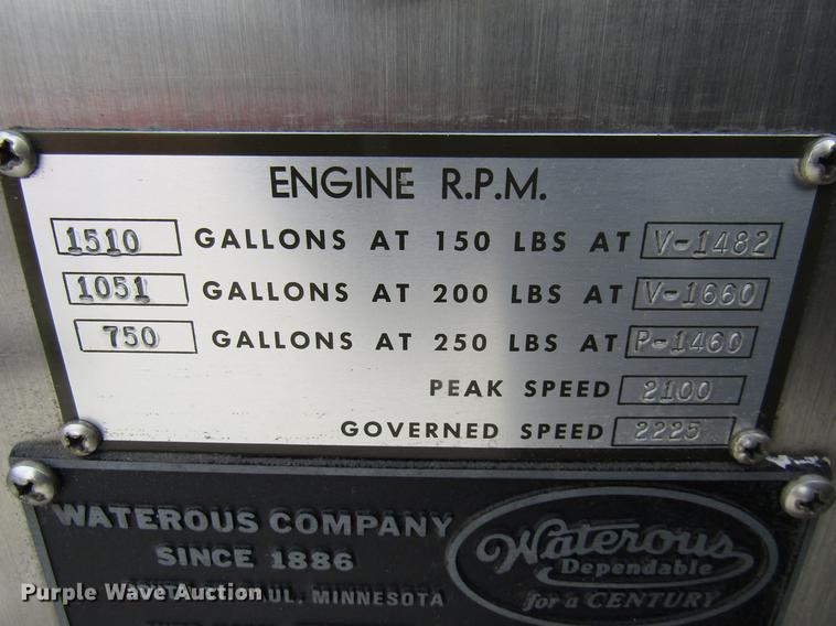 image for item DE5929 1994 Seagrave fire truck