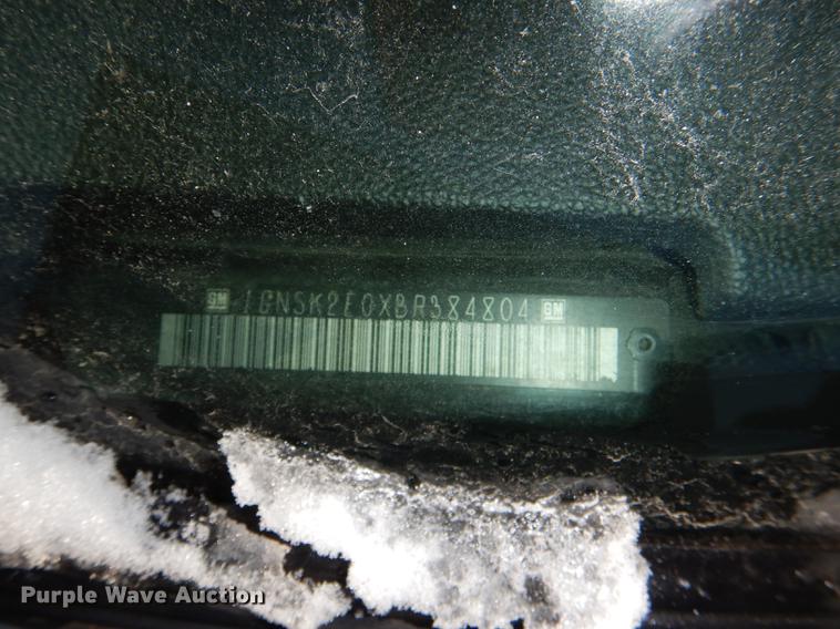 image for item DF1610 2011 Chevrolet Tahoe Police SUV