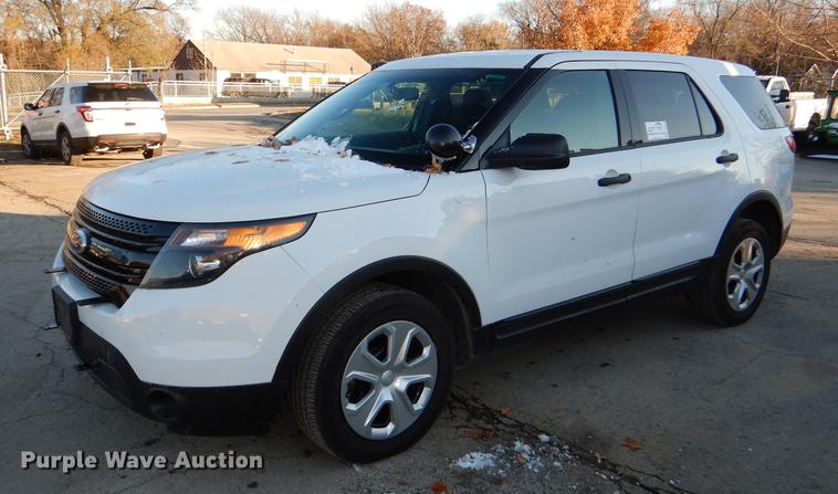 image for item DF1617 2015 Ford Explorer Police Interceptor SUV