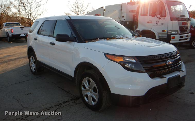 image for item DF1617 2015 Ford Explorer Police Interceptor SUV