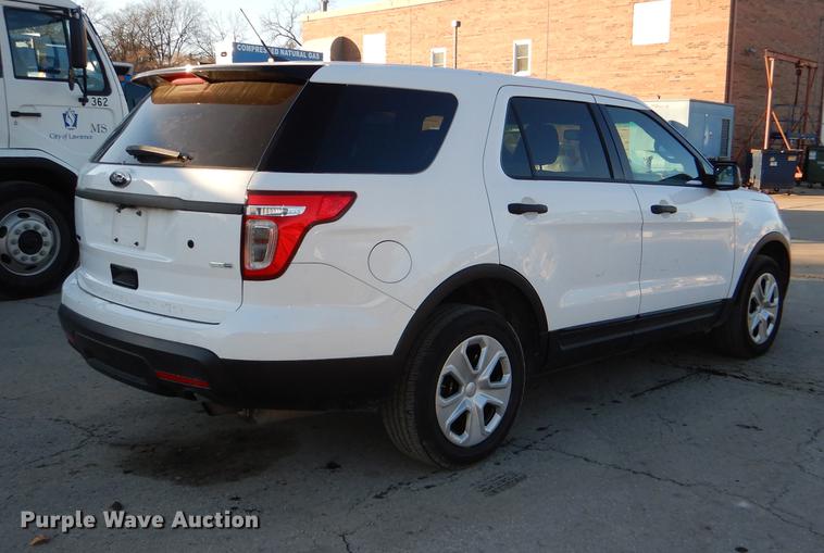 image for item DF1617 2015 Ford Explorer Police Interceptor SUV