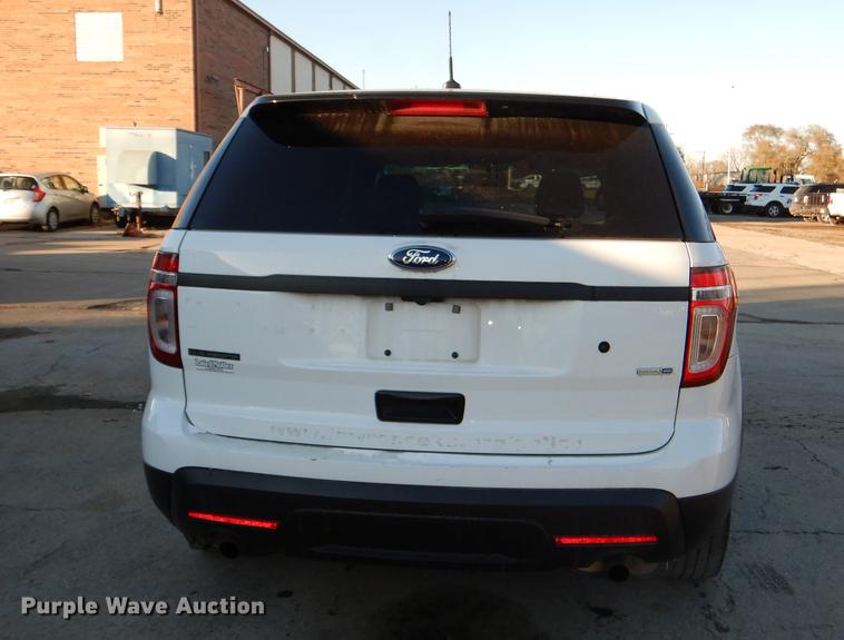 image for item DF1617 2015 Ford Explorer Police Interceptor SUV