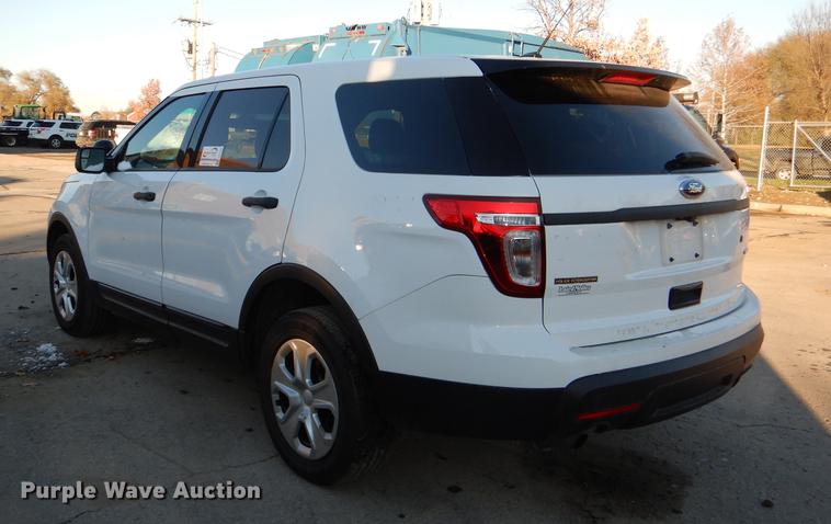 image for item DF1617 2015 Ford Explorer Police Interceptor SUV