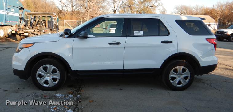 image for item DF1617 2015 Ford Explorer Police Interceptor SUV