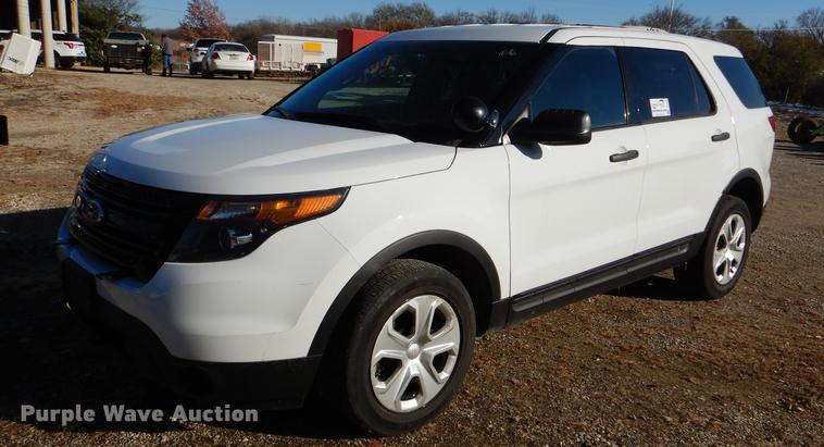 image for item DF1620 2015 Ford Explorer Police Interceptor SUV