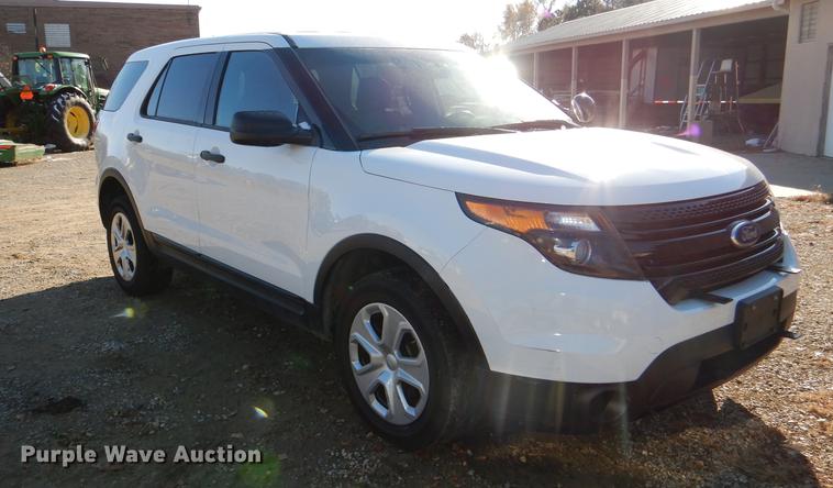image for item DF1620 2015 Ford Explorer Police Interceptor SUV