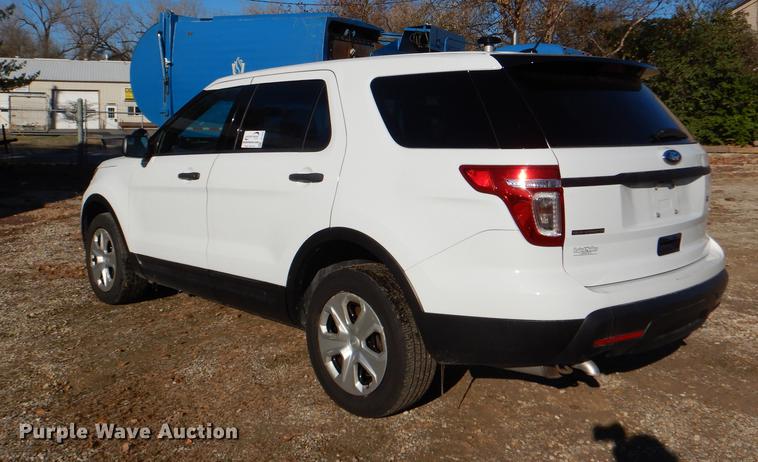 image for item DF1620 2015 Ford Explorer Police Interceptor SUV