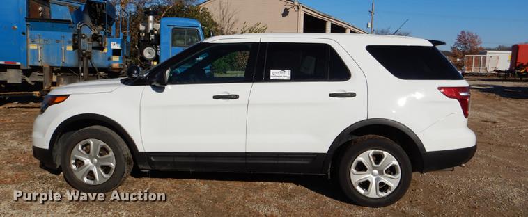 image for item DF1620 2015 Ford Explorer Police Interceptor SUV