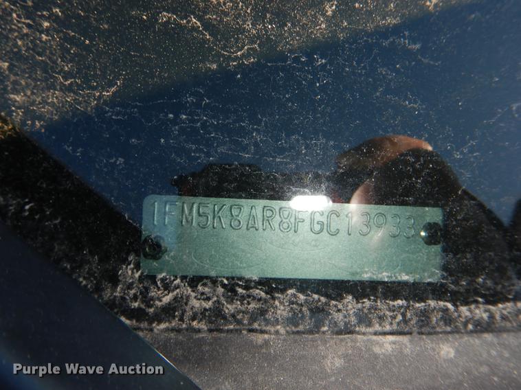 image for item DF1620 2015 Ford Explorer Police Interceptor SUV