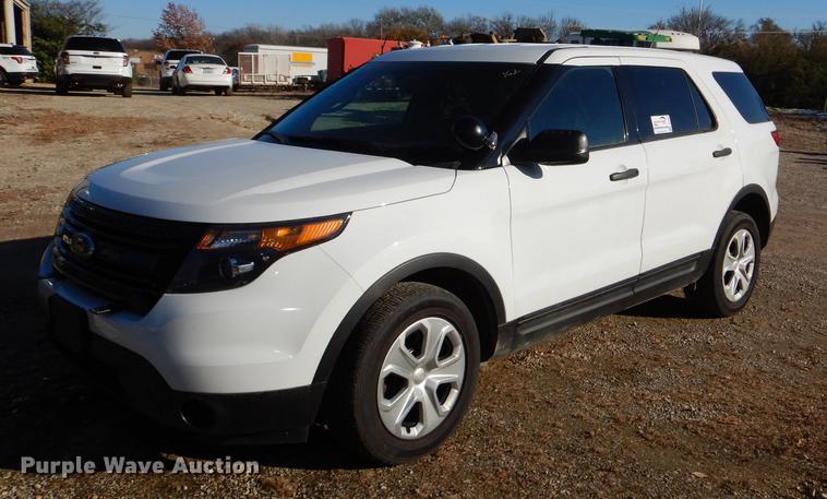 image for item DF1621 2015 Ford Explorer Police Interceptor SUV