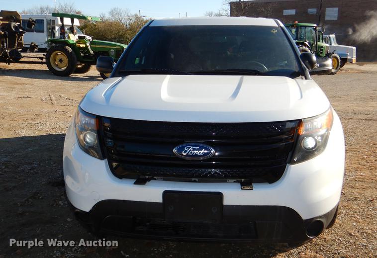 image for item DF1621 2015 Ford Explorer Police Interceptor SUV
