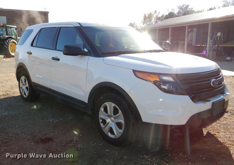 image for item DF1621 2015 Ford Explorer Police Interceptor SUV