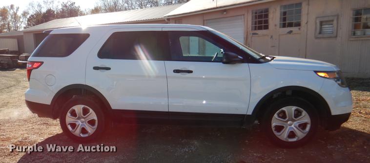 image for item DF1621 2015 Ford Explorer Police Interceptor SUV