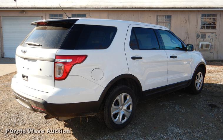 image for item DF1621 2015 Ford Explorer Police Interceptor SUV