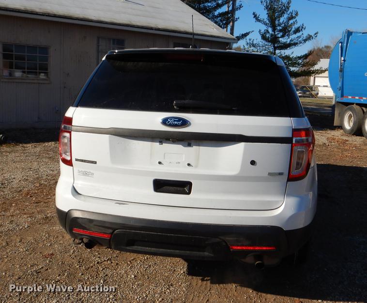 image for item DF1621 2015 Ford Explorer Police Interceptor SUV
