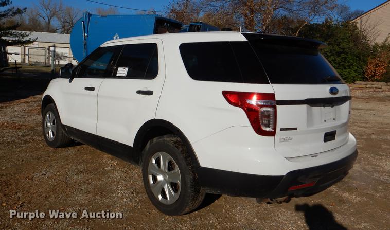 image for item DF1621 2015 Ford Explorer Police Interceptor SUV
