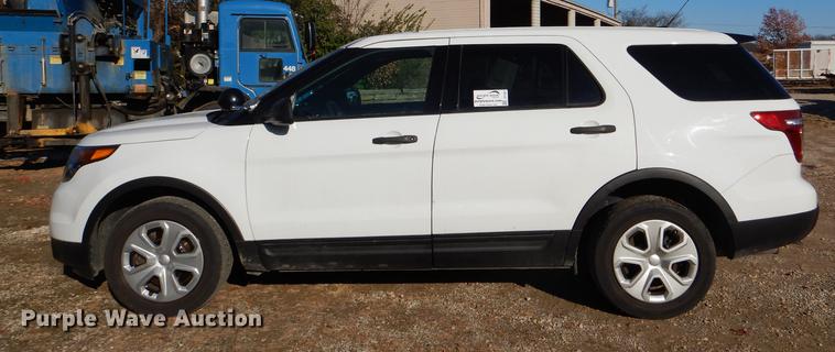 image for item DF1621 2015 Ford Explorer Police Interceptor SUV