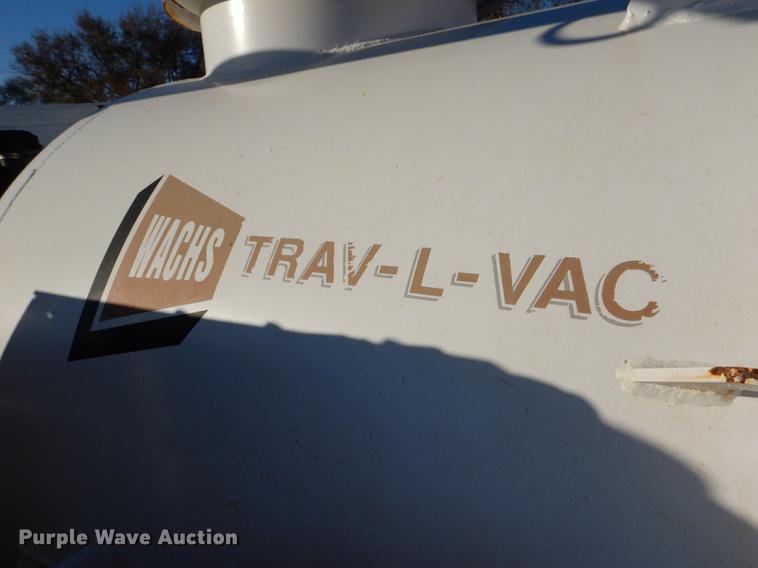 image for item DF1623 2008 E H Wachs Trav-L-Vac vacuum trailer