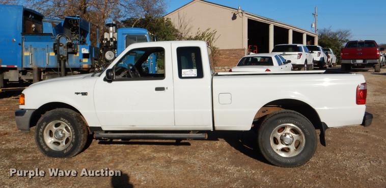 image for item DF1624 2005 Ford Ranger SuperCab pickup truck