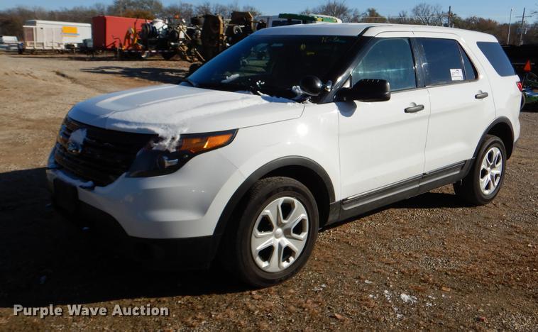 image for item DF1625 2015 Ford Explorer Police Interceptor SUV