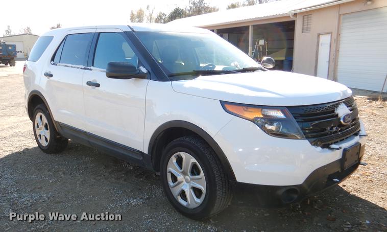 image for item DF1625 2015 Ford Explorer Police Interceptor SUV