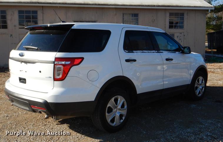image for item DF1625 2015 Ford Explorer Police Interceptor SUV