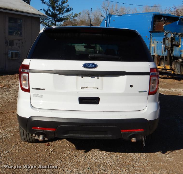 image for item DF1625 2015 Ford Explorer Police Interceptor SUV