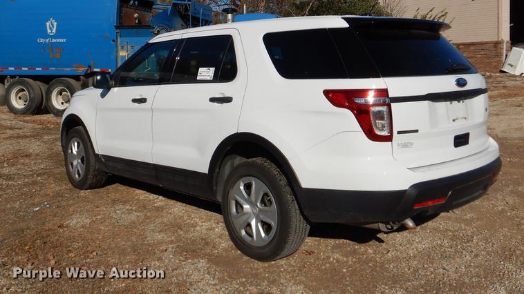 image for item DF1625 2015 Ford Explorer Police Interceptor SUV