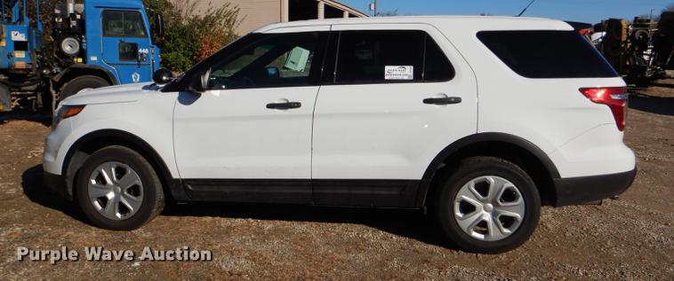 image for item DF1625 2015 Ford Explorer Police Interceptor SUV