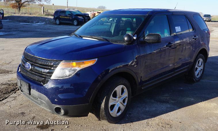 image for item DF1632 2014 Ford Explorer Police Interceptor SUV