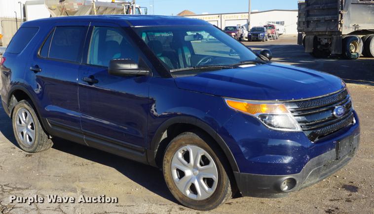 image for item DF1632 2014 Ford Explorer Police Interceptor SUV