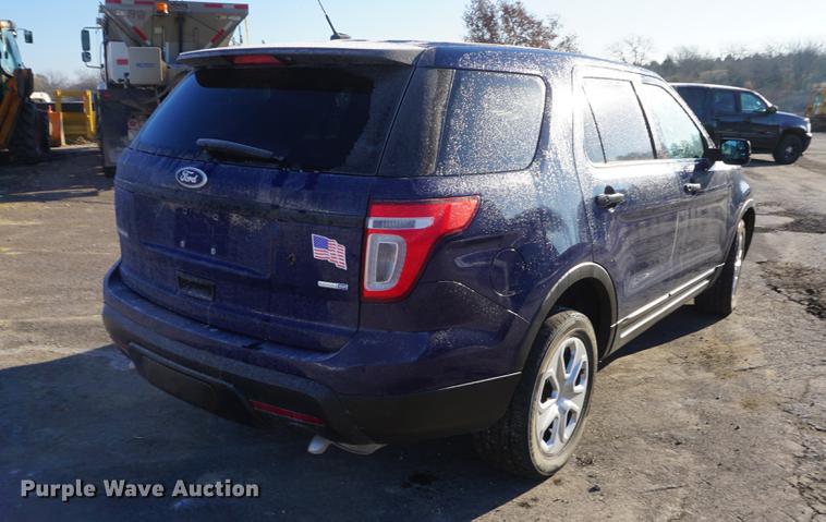 image for item DF1632 2014 Ford Explorer Police Interceptor SUV