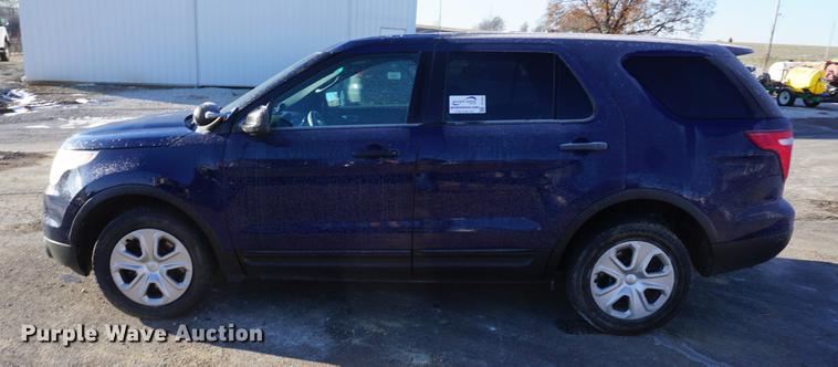 image for item DF1632 2014 Ford Explorer Police Interceptor SUV