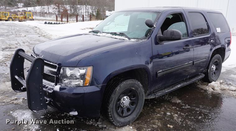 image for item DF1645 2012 Chevrolet Tahoe Police SUV