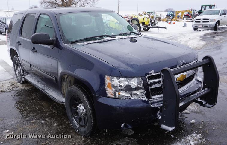image for item DF1645 2012 Chevrolet Tahoe Police SUV