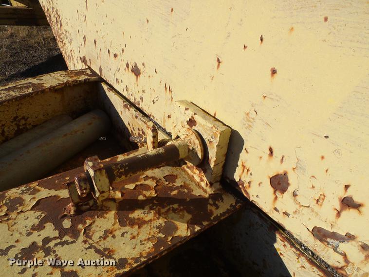 image for item DF2836 1970 shop built tilt deck equipment trailer