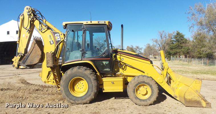 image for item DG2785 2005 Caterpillar 420D backhoe