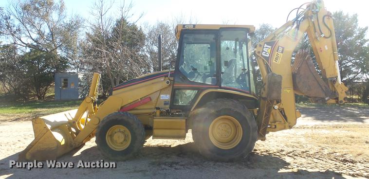 image for item DG2785 2005 Caterpillar 420D backhoe