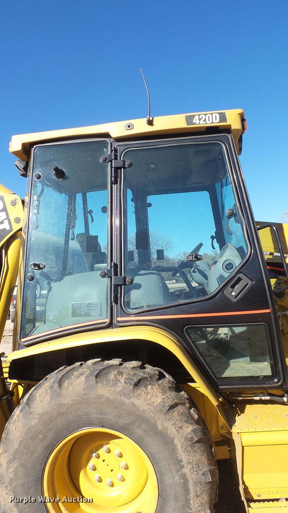 image for item DG2785 2005 Caterpillar 420D backhoe