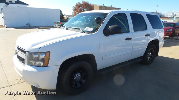 image for item DG2799 2011 Chevrolet Tahoe Police SUV