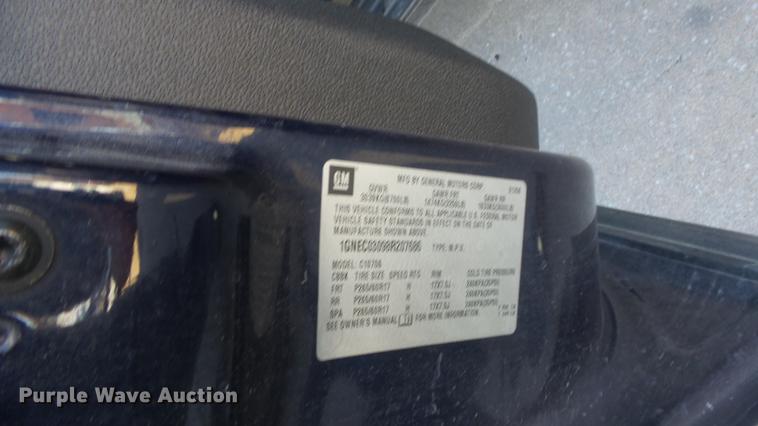 image for item DG2800 2008 Chevrolet Tahoe Police SUV