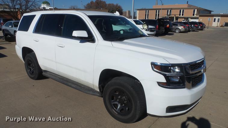 image for item DG2802 2015 Chevrolet Tahoe Police SUV