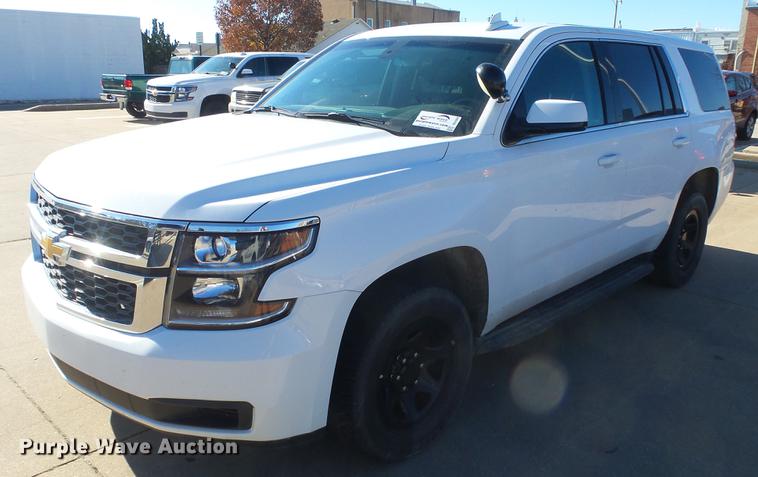image for item DG2804 2016 Chevrolet Tahoe Police SUV