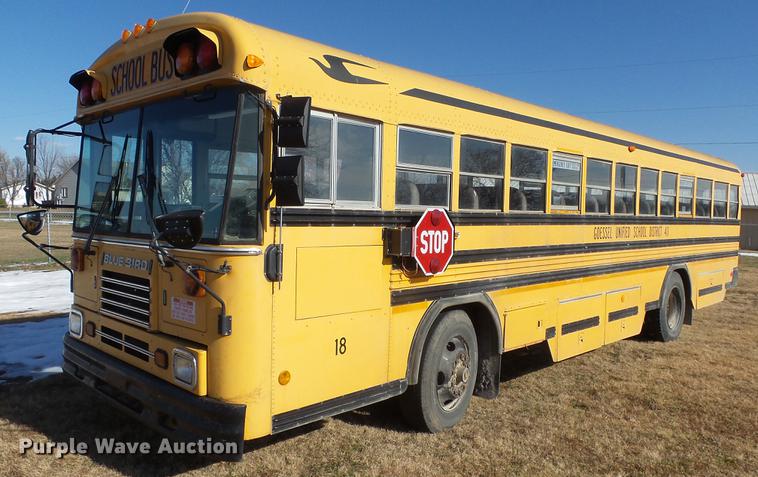 image for item DG2839 1999 Blue Bird TC2000 school bus
